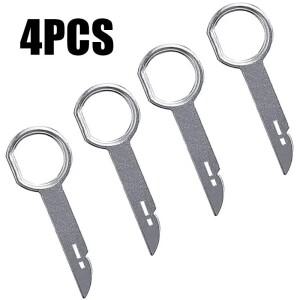 APC 4PCS 자동차 오디오 분해  개조 키 도구 스테레오 내부 CD 호스트 유지보수 수공구