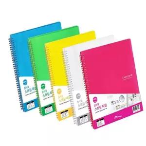 스프링화일 DA98NH14 A4 40매연두 1P 케이스 파일 보관 서류