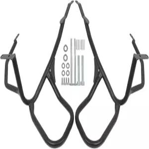 월드모토프 엔진 가드 고속도로 충돌 바 가와사키 KLR 650 KL650E 1987-2021 (앞면)과 호환됩니다