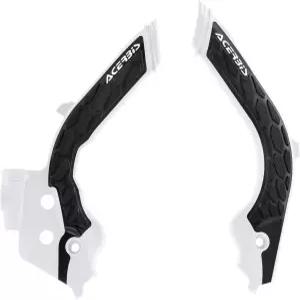 Acerbis X-Grip 프레임 가드 (화이트/블랙) 19-22 HUSQVARNA FC450HQ용