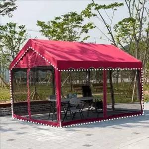 캠핑 야외 쉘터 모기장 몽골 텐트 간이 정원