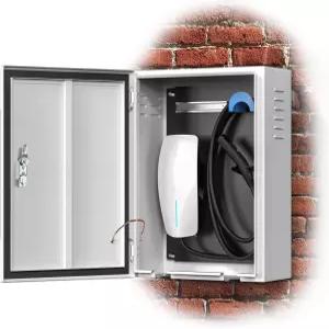 Tesla 벽 커넥터 3세대 실내 및 실외 전기차 충전기 인클로저 케이블 정리함 방수 방진 기능이 있는 박스용