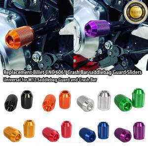 컬러 교체용 빌렛 CNC 6061 알루미늄 크래시 바 새들백 가드 슬라이더 할리 M12 유니버설