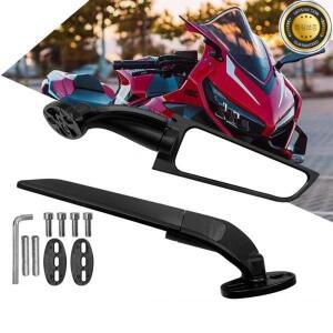 스트리트 레이싱 스포츠 자전거 용 오토바이 윈드 윙 백미러 Honda CBR Kawasaki Ninja Suzuki GSX Ducati