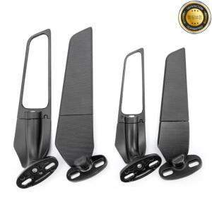 혼다 CBR650R F CBR1000RR CBR 190 250 300 R 용 조절식 백미러가 있는 오토바이 개조 부품