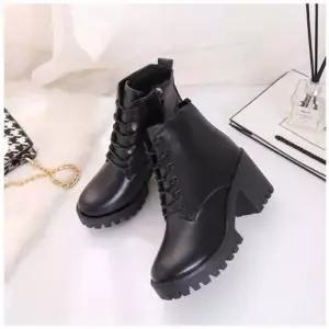 여자 1P 워커힐 트렌드 키높이 앵클 데일리 레이스업