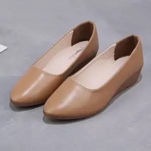여성 오피스 웨지힐 스타일 경량 단화 구두 LKP130 단