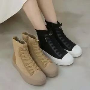 여성 니트하이탑 패션 운동화357pe 가 워커 앵클 부티 스웨이드 구두 귀여운