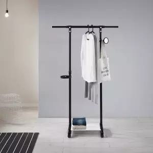 왕자 타이니 1단 이동식 행거 옷걸이