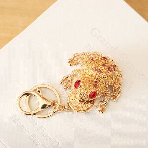 엽전 문 황금두꺼비 키링 키홀더 가방 열쇠고리 재물