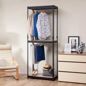 [스피드랙] 쿠폰 스피드랙 철제행거 800x500x2100 3단 2행거(봉)