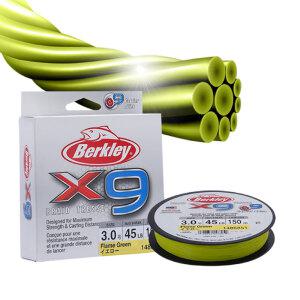 버클리 X9 150m PE라인 9합사 낚시줄 루어 합사 라인