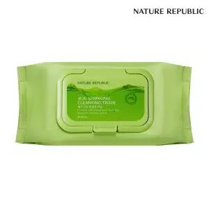 제주 탄산 클렌징 티슈 200매 (50매 4EA)