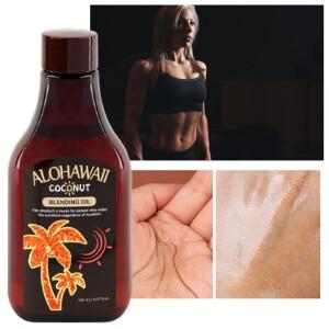 바디프로필 오일 야외태닝 보디빌딩 썬텐 오일 셀프 태닝 크림 얼룩 로션