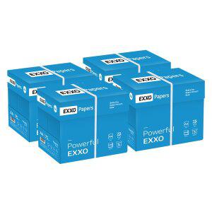 [엑소](EXXO) A4 복사용지(A4용지) 75g 2500매 4BOX