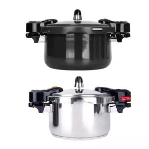 모닝컴 스테인레스 경질 압력솥 3-8인용/압력밥솥 솥 스텐레스압력밥솥 경질압력솥