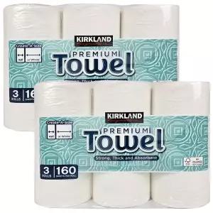 [커클랜드]코스트코 커클랜드 키친타올 160매 6롤 무료배송 gx