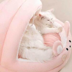 [HYIK1GRH_4B]반려동물 원형방석 동굴하우스 쿠션 애견방석