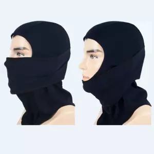얇은 기모 겨울 넥워머 마스크 바라클라바 작업 복면