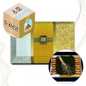 GS-Fresh 고려 수삼 13뿌리 선물용 7호 금색보자기