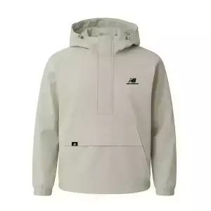 NB 뉴발란스 스트레치 아노락 남성 여성 공용 바람막이 후드 자켓 점퍼 베이지 NBNAD22333-36