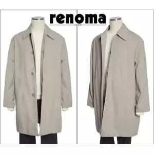 [롯데백화점]레노마 F/W가을/봄/초겨울까지 입는 트렌치코트 세미오버핏 베이지컬러RQIMBH05A EK3653