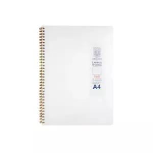 옥스포드 밀크 PP 좌철스프링 A4 무지 297X225MM 80매 1개