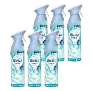 [다우니]페브리즈 에어 공기탈취제 165g 린넨스카이X6개
