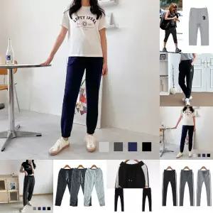 이즈하 여자 밴딩 조거 팬츠 SD-230322/운동복/바지/여성/트레이닝복/스판/츄리닝/헬스복/트레이닝/편한/
