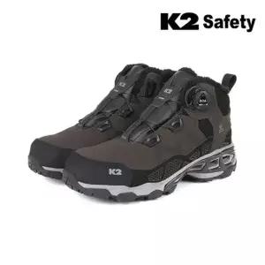K2 Safety 안전화 K2-86 방한화 브라운 SC618086 작업화 현장화 건설화 K2화 퍼원단