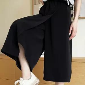 여자 여름 예쁜 치마 바지 쿨바지 여성 슬랙스 홈웨어
