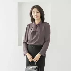 엄마옷 마담4060 진주노방블라우스 중년여성 데일리 -ZBL2509065-