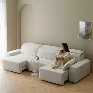 보루네오 엘리브 코지 리클라이너 모션 소파 4인용 풀플랫 침대형 wt002