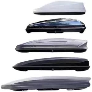 자동차 루프 캐리어 차량용 차박 수납 박스 바스켓 루프랙(500L/그레이)+크로스바