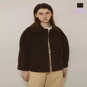 [원더플레이스][꼬모니노즈(COMO NINOZ)] 우먼 벌룬 숏 크롭 자켓