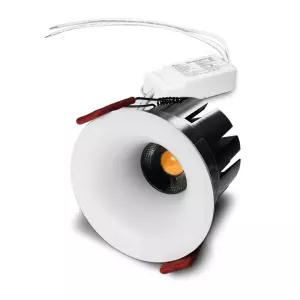 3인치 12W COB 호른 다운라이트(집중형) /타공 75mm 플리커프리 LED 움푹 방습 매입등 천장 매립등 욕실 전등 다운라이트 조명