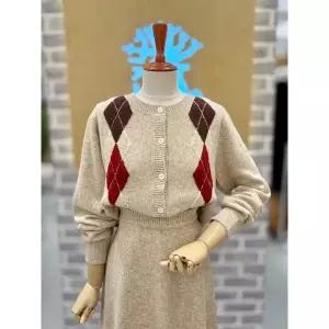 [레코브](광주신세계)아가일 니트가디건(LC31EYKC610S)