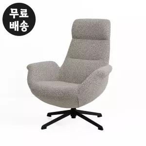 [벤티스가구]노튼 패브릭 라운지 회전 의자 안락 수유 1인 카페 의자 라운지 체어 에그 명품 베이지