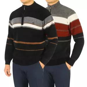 [인코디아웃도어]겨울 벨로아 VIP 남성 양기모 니트 티셔츠 기모티 폴라 터틀넥 TWVIP-51