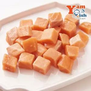 연어깍두기 200g 냉동 연어큐브 슬라이스