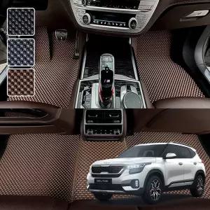 국산 벌집 고무 바닥 매트 셀토스 쎌토스 전용 1열2열 set 패드 깔판 발판