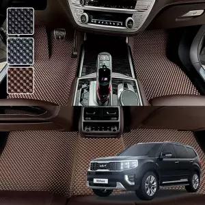 국산 벌집 고무 바닥 매트 모하비 전용 1열2열 set 패드 깔판 발판