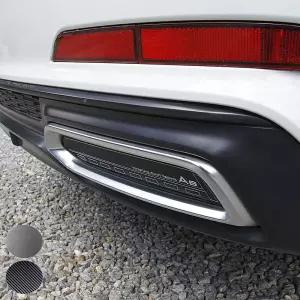 아우디 A6 리어범퍼 머플러팁 알루미늄 커버 5세대 19년이후