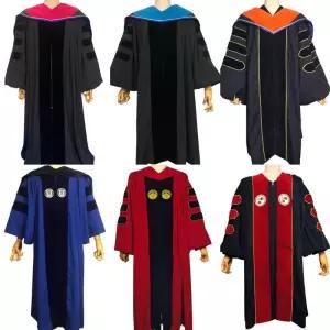박사가운 학사모 세트 석사 박사 졸업 사진 수료 의상
