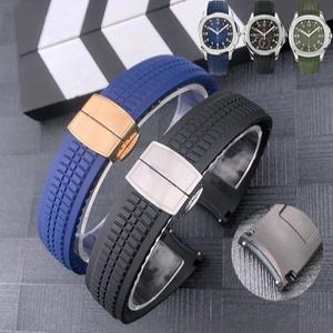 파텍 필립 5167R 5168 호환 시계줄 실리콘 고무 스트랩 아쿠아넛