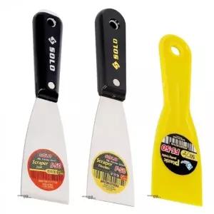 SOLO 유연형 F50 스크래퍼 솔로 헤라 다가네 퍼티 페인트 도배 스티커 벽지 껌 제거 전단지