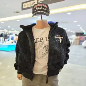 [지프] 뽀글이 속퀼팅누빔 후드집업 점퍼  JP4JPU260