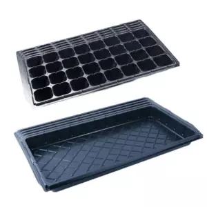 모종판 육묘 트레이 삽목 상자 받침대 32구 50구 72구/포트/모종/재배기/씨앗/재배/식물/파종/한판/포트판