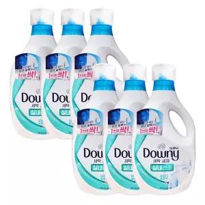 [유한락스]다우니 세탁세제 액체형 실내건조 1.9L x6