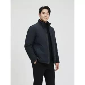 [하프클럽/BY파크랜드]네이비 무퀼팅 경량 숏  점퍼-AA2JJ407